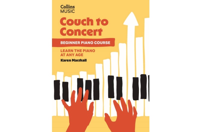 Metodă de pian No brand Couch to Concert Beginner Piano Course