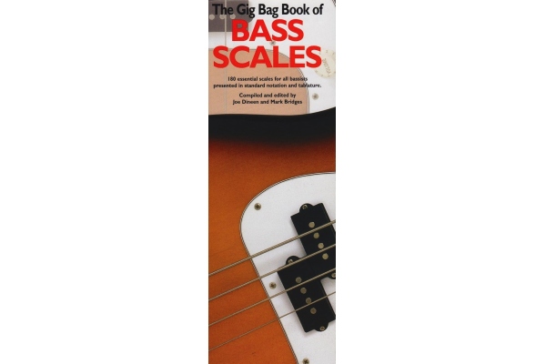 THE GIG BAG BOOK OF BASS SCALES BASS GUITAR TAB BOOK THE GIG BAG BOOK OF BASS SCALES BASS GUITAR TAB BOOK
