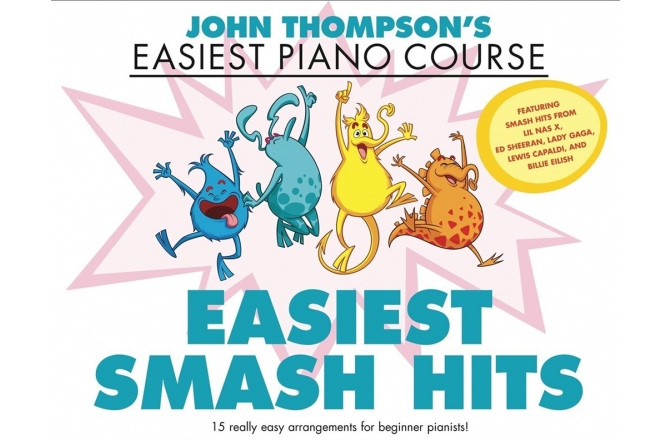 Metodă pentru Pian John Thompson's Easiest Piano Course Easiest Smash Hits