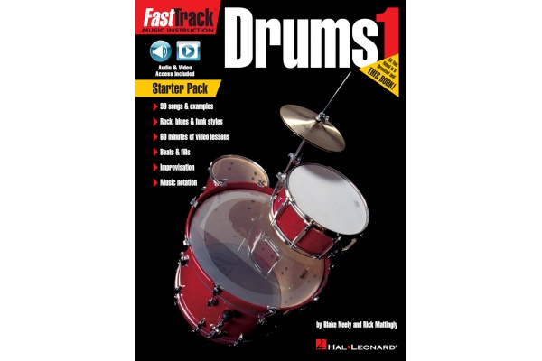 FastTrack Drum Method: Starter Pack (Book/Online Audio & Video)