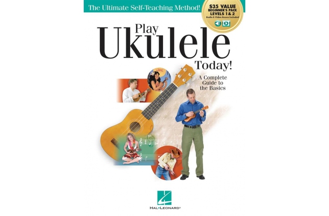 Metoda Ukulele No brand Play Ukulele Today! All-in-One Beginners Pack