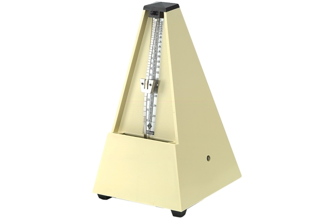 Metronom  Wittner Forma de piramida Culoarea fildesului 807K