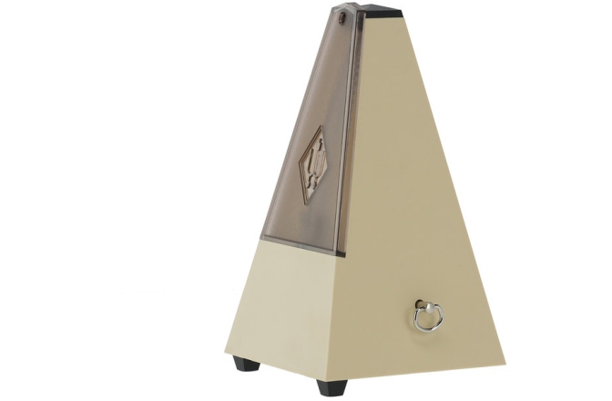 Metronom  Wittner Forma de piramida Culoarea fildesului 807K