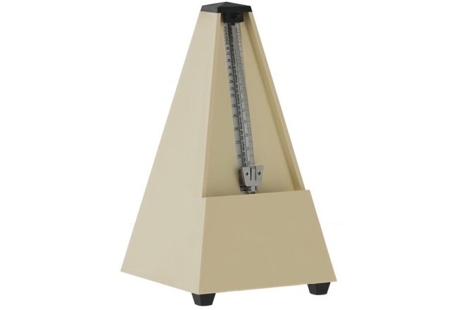 Metronom  Wittner Forma de piramida Culoarea fildesului 807K