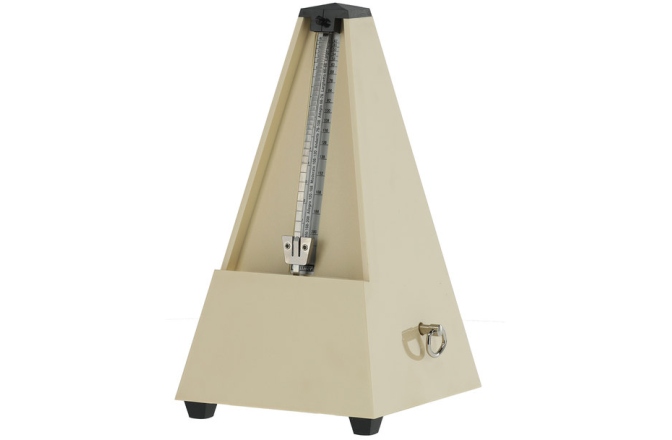 Metronom  Wittner Forma de piramida Culoarea fildesului 807K