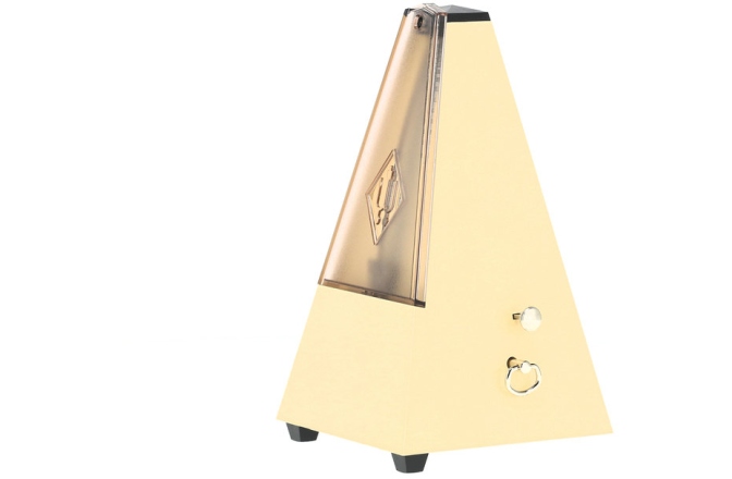 Metronom Wittner  Forma de piramida Culoarea fildesului 817K