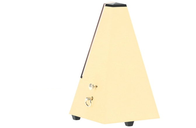 Metronom Wittner  Forma de piramida Culoarea fildesului 817K