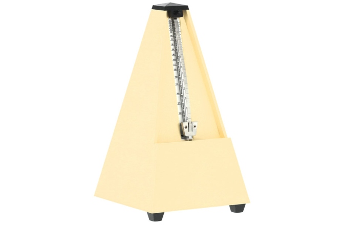 Metronom Wittner  Forma de piramida Culoarea fildesului 817K
