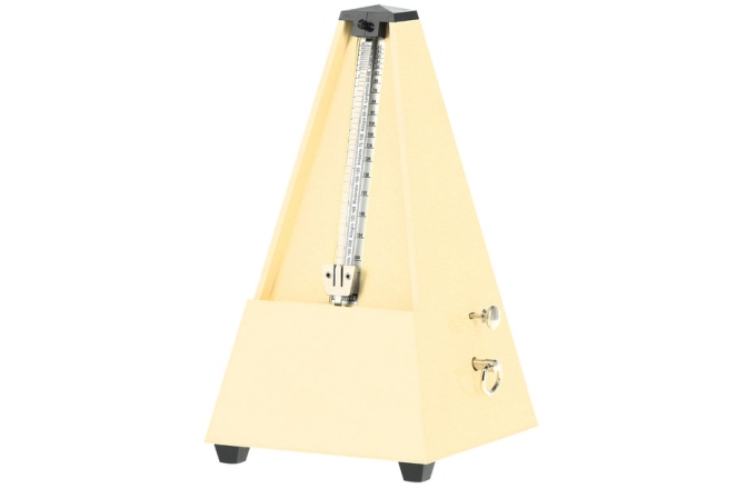Metronom Wittner  Forma de piramida Culoarea fildesului 817K