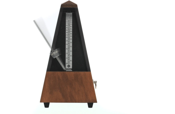 Metronom Wittner Metronom Formă de piramidă Culoarea nucului. mat 803M