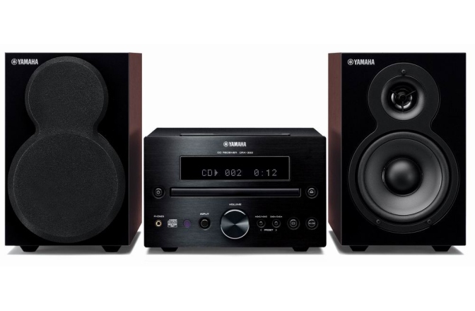 Micro sistem Hi-Fi audio Yamaha MCR-232 Black Brown