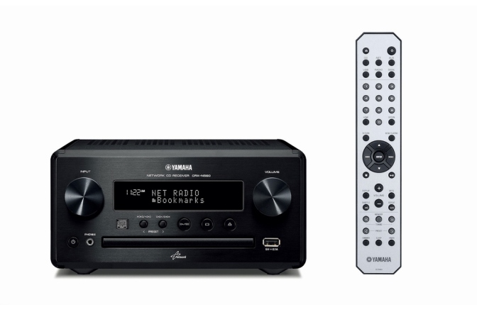 Micro sistem Hi-Fi audio Yamaha MCR-560 Piano Black Black