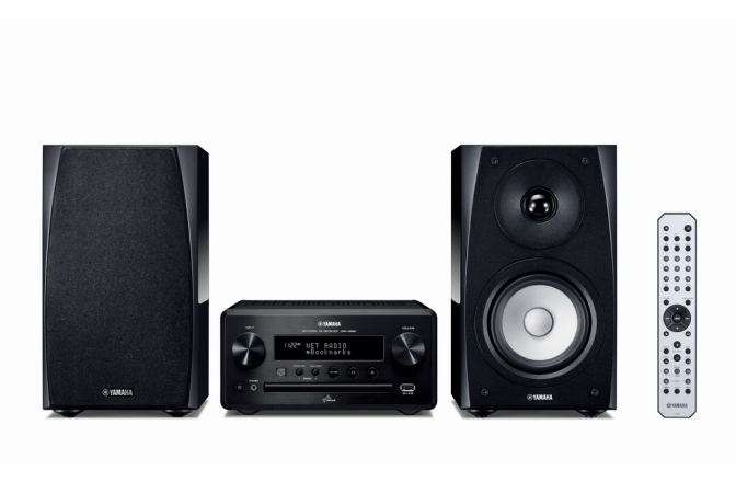 Micro sistem Hi-Fi audio Yamaha MCR-560 Piano Black Black