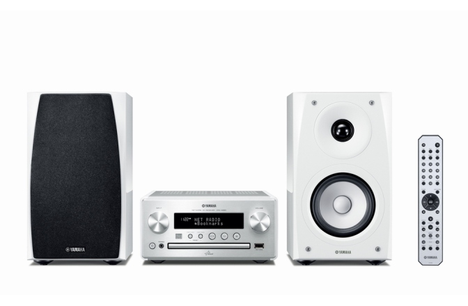 Micro sistem Hi-Fi audio Yamaha MCR-560 Piano White