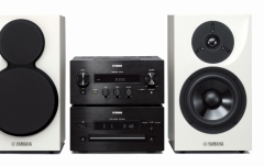 Microsistem Hi-Fi Yamaha MCR-840 Black Piano White
