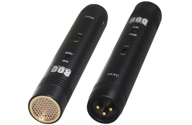 Microfoane de studio ROQ Audio M4C XLR Pack