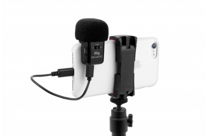 Microfon condenser cu port USB IK Multimedia iRig Mic Cast HD