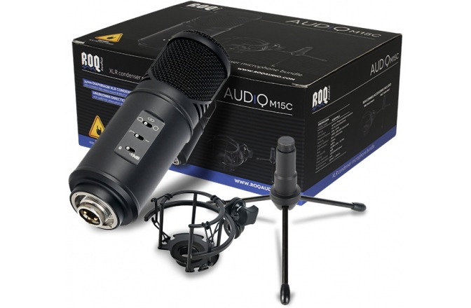 Microfon Condenser ROQ Audio M15C XLR Pack
