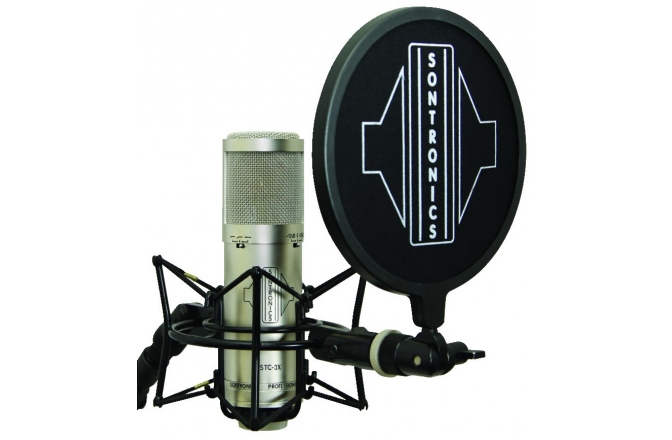 Microfon de studio Sontronics STC-3X Pack Silver