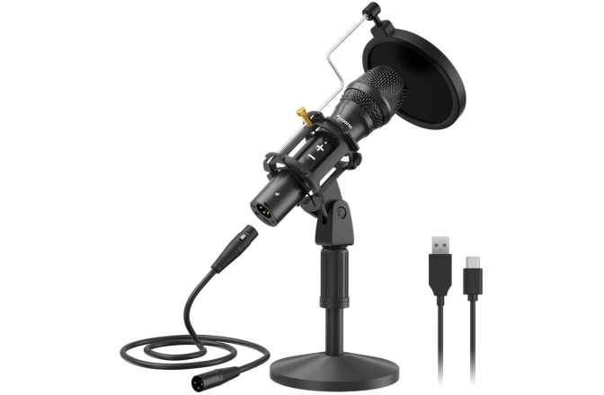 Microfon dinamic USB / XLR maono HD300T