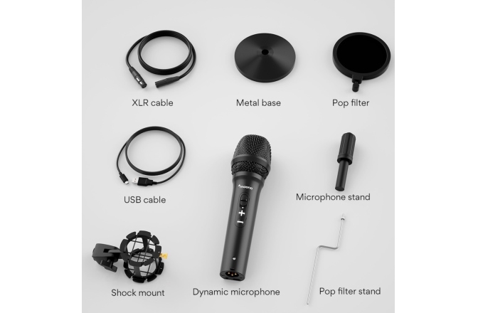 Microfon dinamic USB / XLR maono HD300T