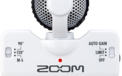 Microfon iPhone, iPad, iPod Zoom iQ5 White