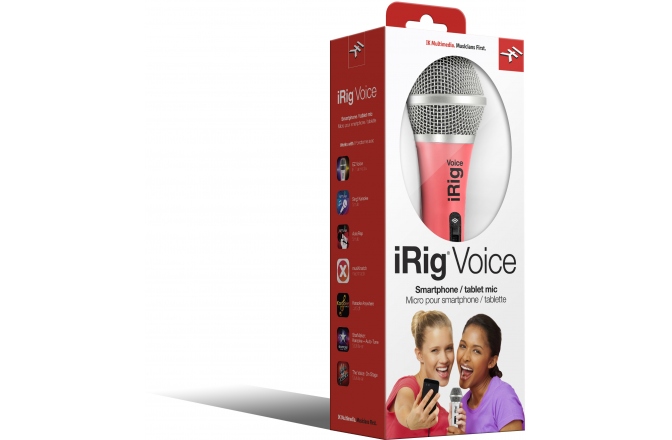 Microfon karaoke - iOS / Android IK Multimedia iRig Voice Pink