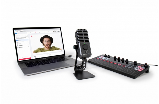 Microfon pentru Streaming IK Multimedia iRig Stream Mic USB