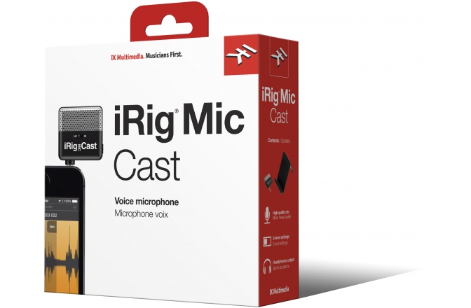Microfon podcast IK Multimedia iRig MIC Cast