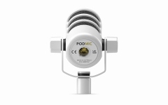 Microfon Podcast Rode PodMic White