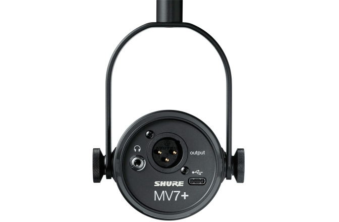 MIcrofon podcast Shure MV7 Plus Black