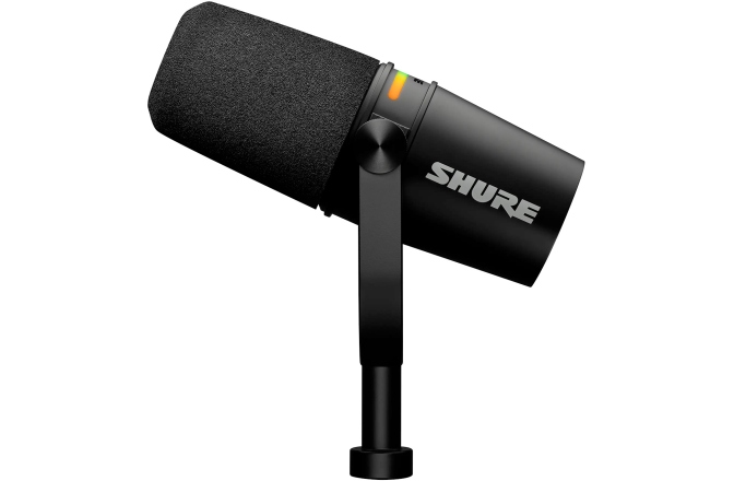 MIcrofon podcast Shure MV7 Plus Black