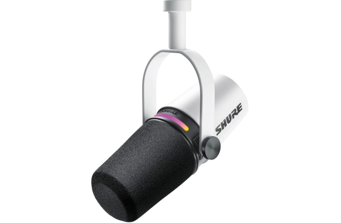 MIcrofon podcast Shure MV7 Plus White