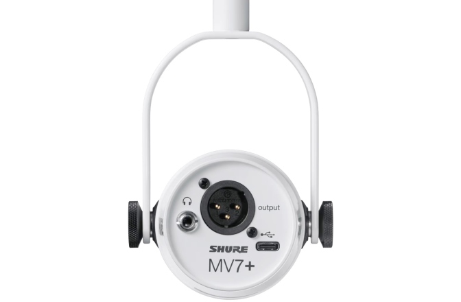 MIcrofon podcast Shure MV7 Plus White