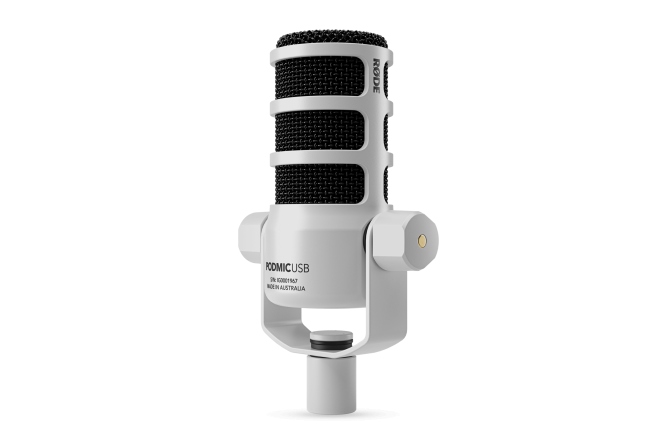 Microfon Podcast USB Rode PodMic USB White