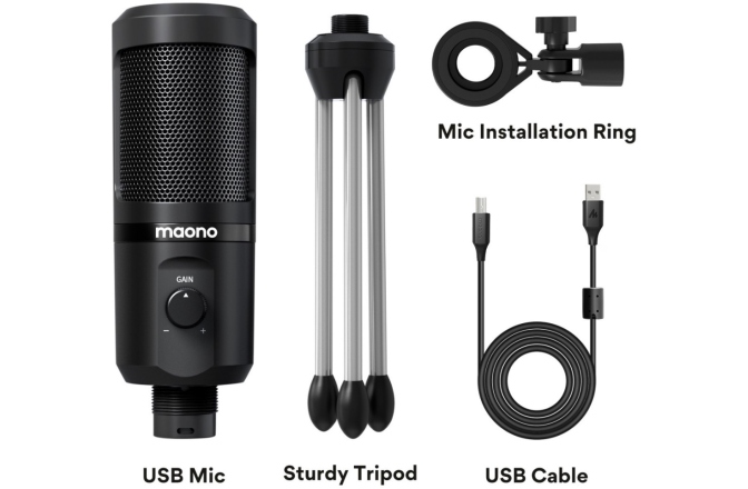 Microfon USB Podcast maono PM461TR