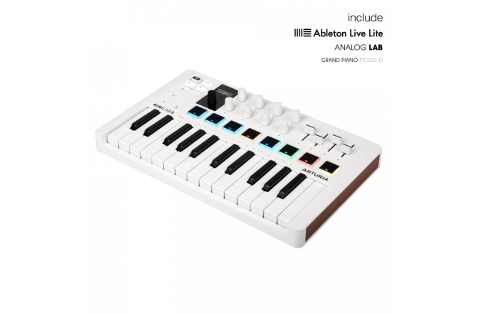 Midi Controller Arturia MiniLab 3 White
