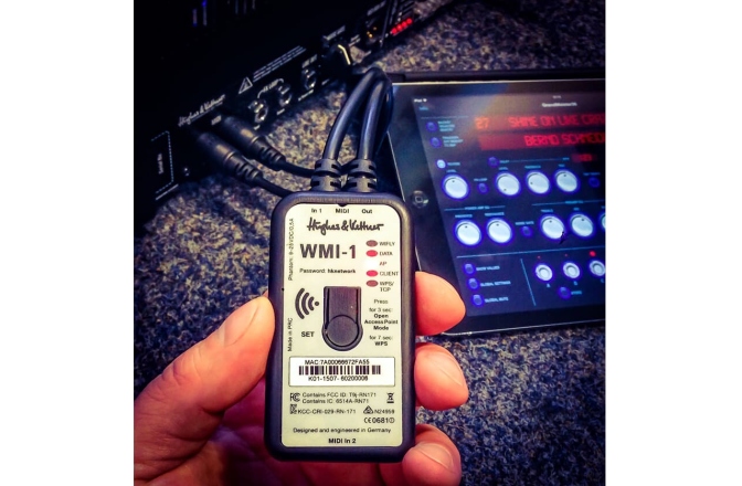 midi2wifi Hughes&Kettner  WMI-1