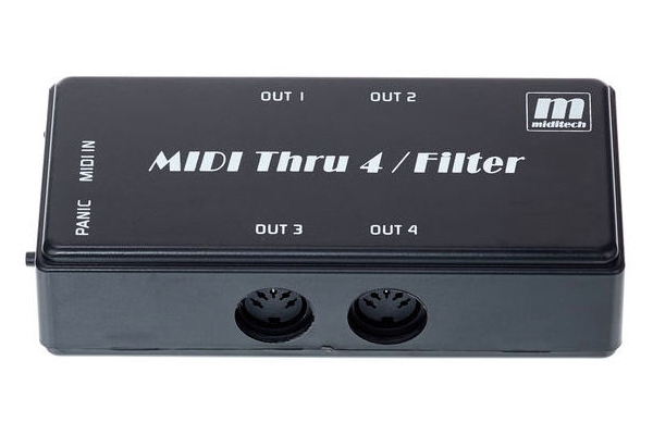 Midi Thru 4 / Filter