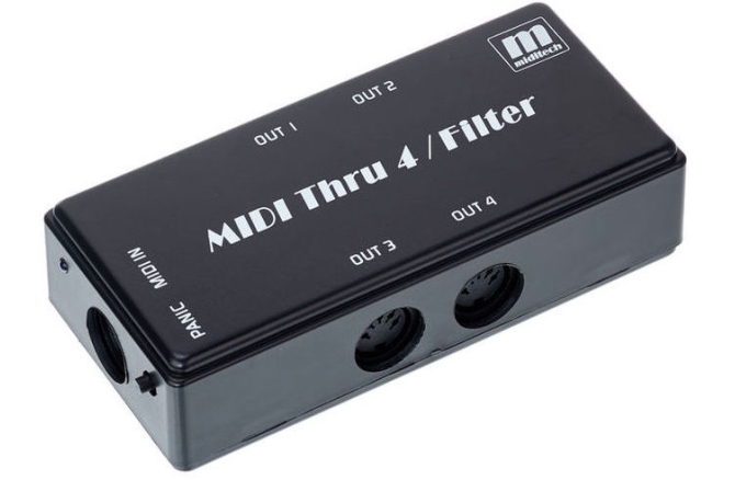 Distribuitor de semnal MIDI Miditech Midi Thru 4 / Filter