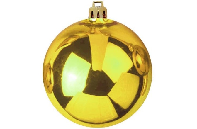 Minge decorativă Europalms Deco Ball 20cm, gold