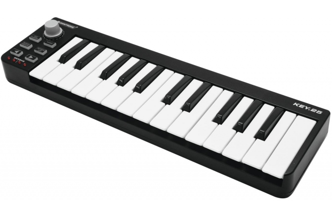 Mini Claviatura Omnitronic KEY-25 MIDI Controller