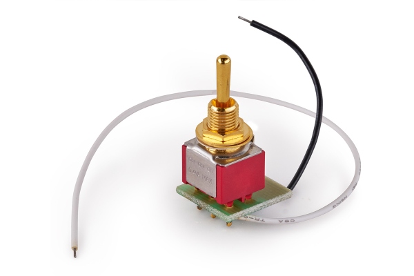 Mini Toggle Switch Assembly for Warwick Streamer Jazzman - Gold Mini Toggle Switch Assembly for Warwick Streamer Jazzman - Gold