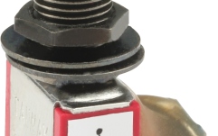 Mini comutator cu toggle  MEC Pickups  LED Mini Toggle Switch Assembly, Short, Solder Lugs, with Trim Pot, ON/ON, SPDT - Black