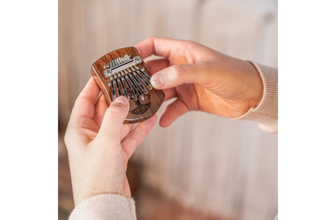 Mini Kalimba Meinl Sonic Energy Solid ''Tree of Life'' Mini Kalimba - 8 notes / black walnut