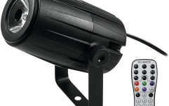 Mirror Ball + Led proiectie Eurolite Mirror Ball 20cm with motor + LED PST-5 QCL Spot bk