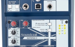 Mixer analog Soundcraft Notepad 5