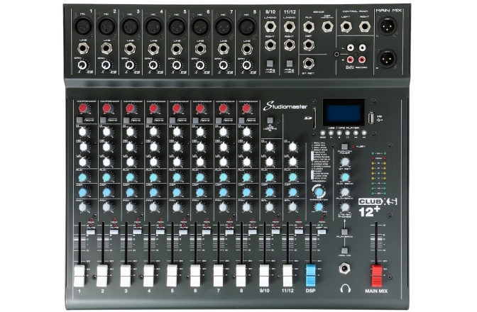 Mixer analog Studiomaster CLUB XS12+