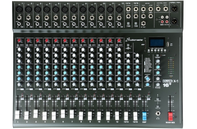 Mixer analog Studiomaster CLUB XS16+