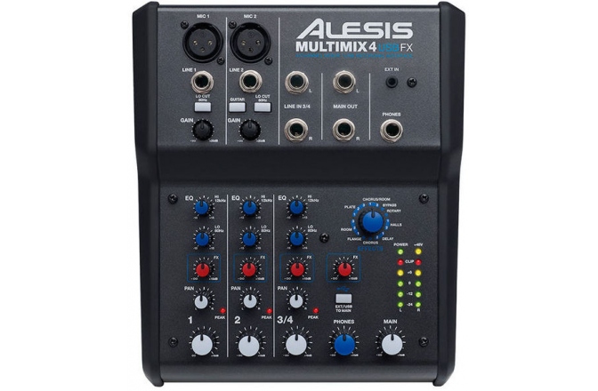 Mixer analogic Alesis Multimix 4 USB FX